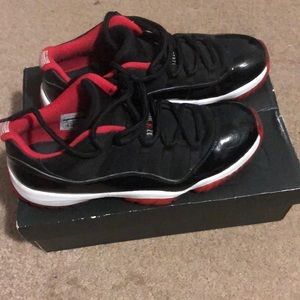 Mens Jordan 11 Bred Low